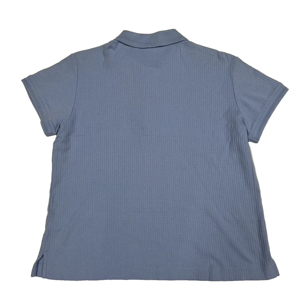Oscar Jacobsen Men's Polo‎ Shirt Size Large Killarney Golf & Fishing Club Blue